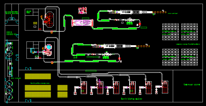 Αυτόματη πλήρης γραμμή παραγωγής πόσιμου μεταλλικού νερού 4