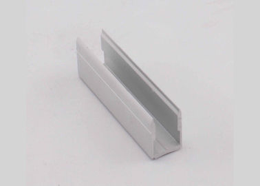 6063 T5 Mill Finish Extruded Aluminum Channels Preciously Cutting ISO9001 Certification