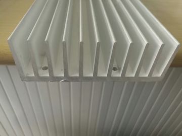 High Precision Matt Anodized Aluminium Heat Sink Profiles with Lathe Maching ISO9001:2008