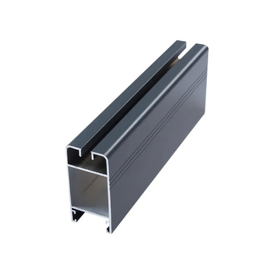 Customized 6061 6063 Aluminum Extrusion Profile For Window Door Kitchen