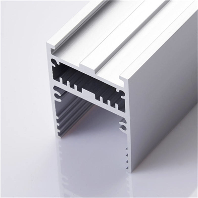 6063 / 6061 Aluminum Frame Extrusion Furniture Profile For Cabinet 40mm