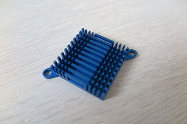 Blue Air Cooling Aluminum Heat Sink Extrusion Casting And Forging Heat Sink