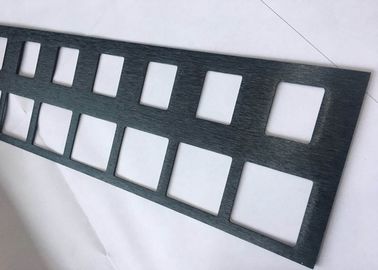 Brushed Punching Socket With Holes Anodised Aluminium Profile