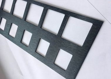 Brushed Punching Socket With Holes Anodised Aluminium Profile
